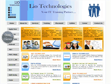 Tablet Screenshot of liotrainings.com